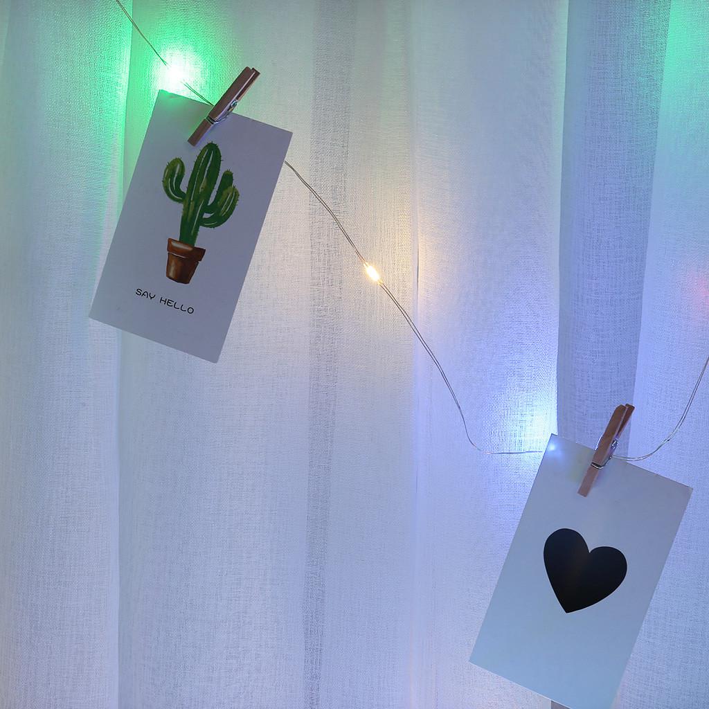 Buy Photo Clip LED String With Clips For Hanging Picture Party Wedding