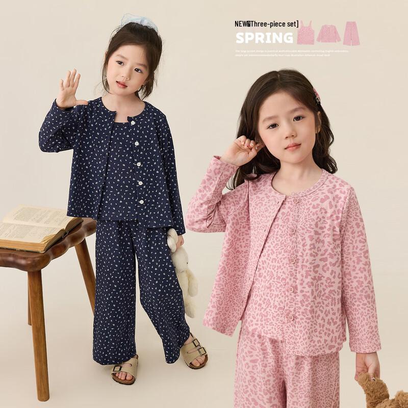 LUSON Girls  Elegant Summer 3-Piece Outfit 120
