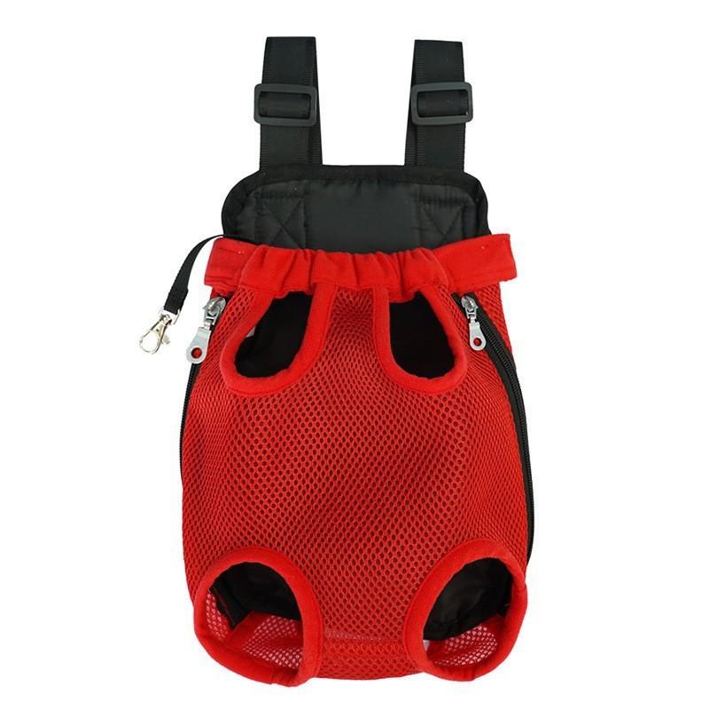 Pet Carrier Bag Dog Carrier Cat Carrier Front Backpack Breathable Mesh Pet Chest Bag Hands Free Travel Bag for Small Dogs Cats