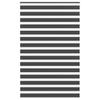 Zebra Roller Blind, Black, Fabric Width 135.9 Cm, Polyester