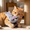 Catnip Plush Toy for Cats Soft Durable Chew Toy Interactive Pet Toy for Indoor Cats Helps with Teeth Grinding and Boredom Relief