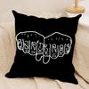 EEladio Carrion SSauce BBoyz Cushion Cover Short plush Doublesided Print Square Throw Pillow Covers Sofa Home Cushion Decor