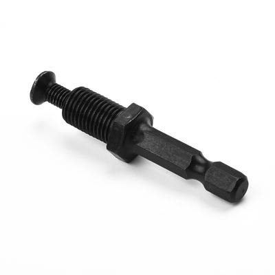 Adapter Drill Chuck Adapter 1/4\" Hex Shank 3/8\"-24UNF