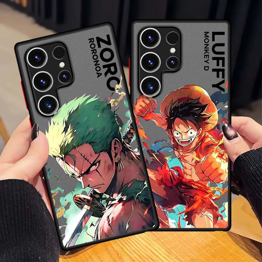 Anime Luffy One Piece Case for Samsung Galaxy S23 FE S22 S24 Plus S20 FE S25 Ultra Note 20 Ultra 10+ S21 S26 Funda Back Phone