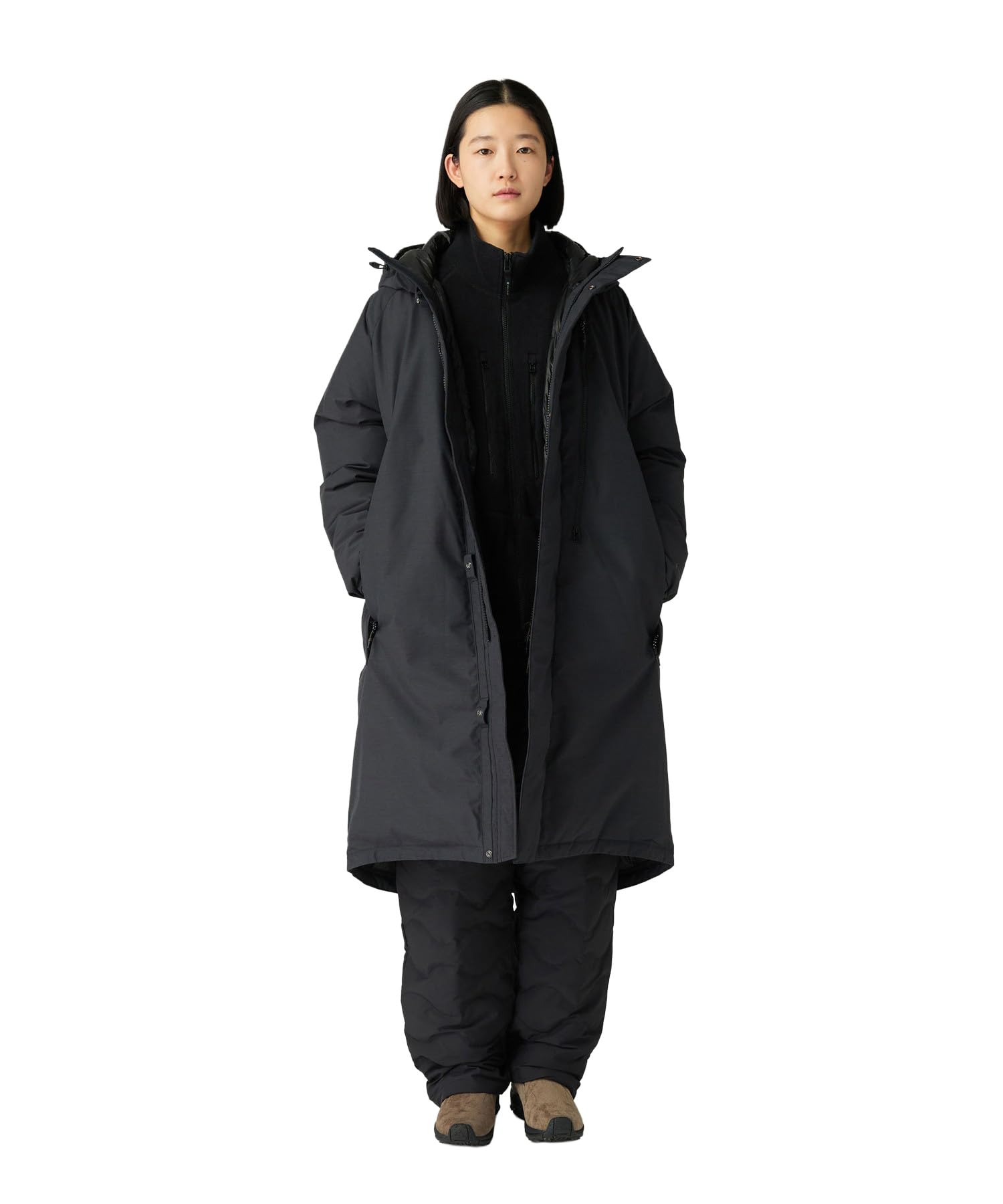 

Snow Peak Weatherproof Down Jacket and Size M GORE-TEX JK-25AU006, Outerwear, Down-Insulated, Men s Women s, Black, чорний