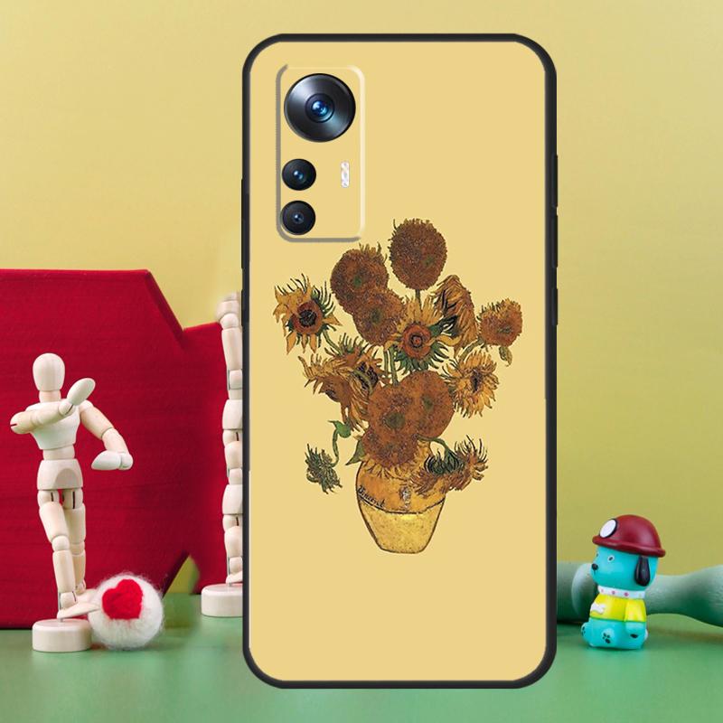 Sunflower Case For Xiaomi 15T 14T 13T 14 15 Ultra 17 Pro Max POCO F8 Ultra F5 F6 F7 X5 X6 X7 Pro Cover
