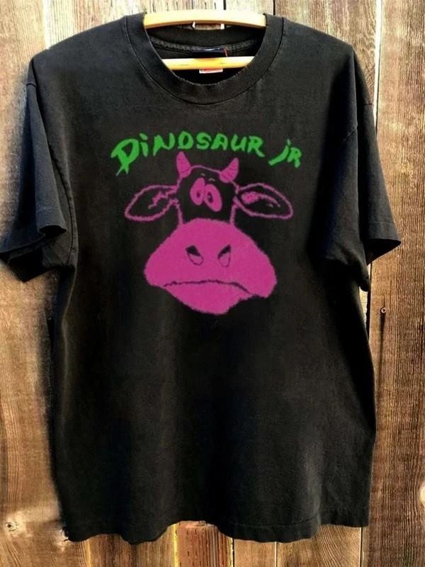 Dinosaur Jr. Cow Band Basic black Classic style tee Unisex Unisex T-Shirt M
