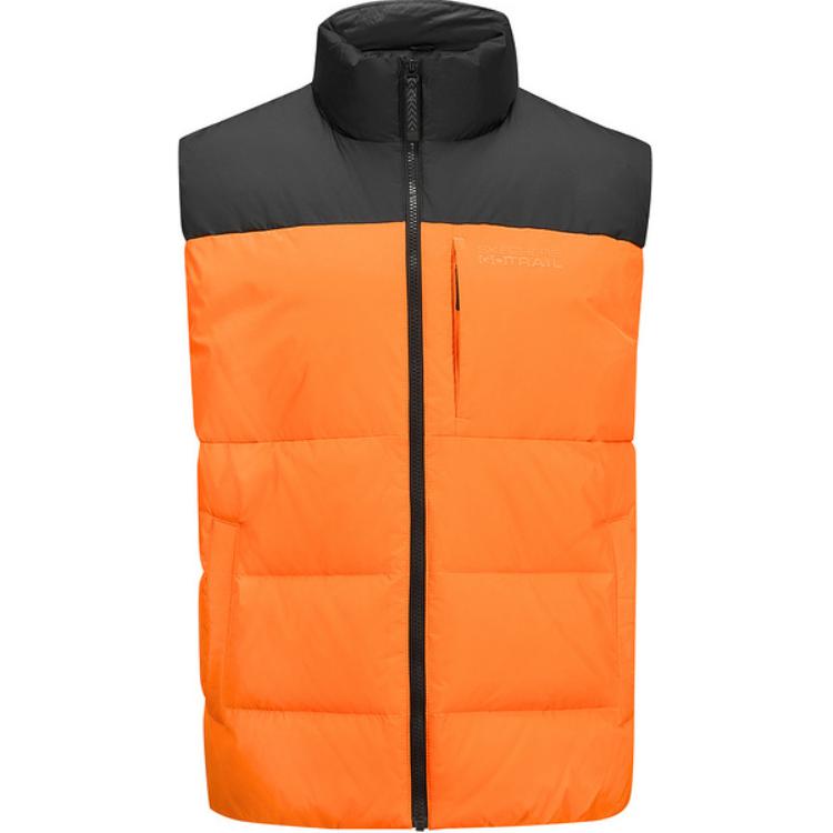 Skechers Outdoor Series Comfortable Stand Collar Warm Fashion Vest Men Vests Sweet-Pepper-Orange L424M006-04L6 XL