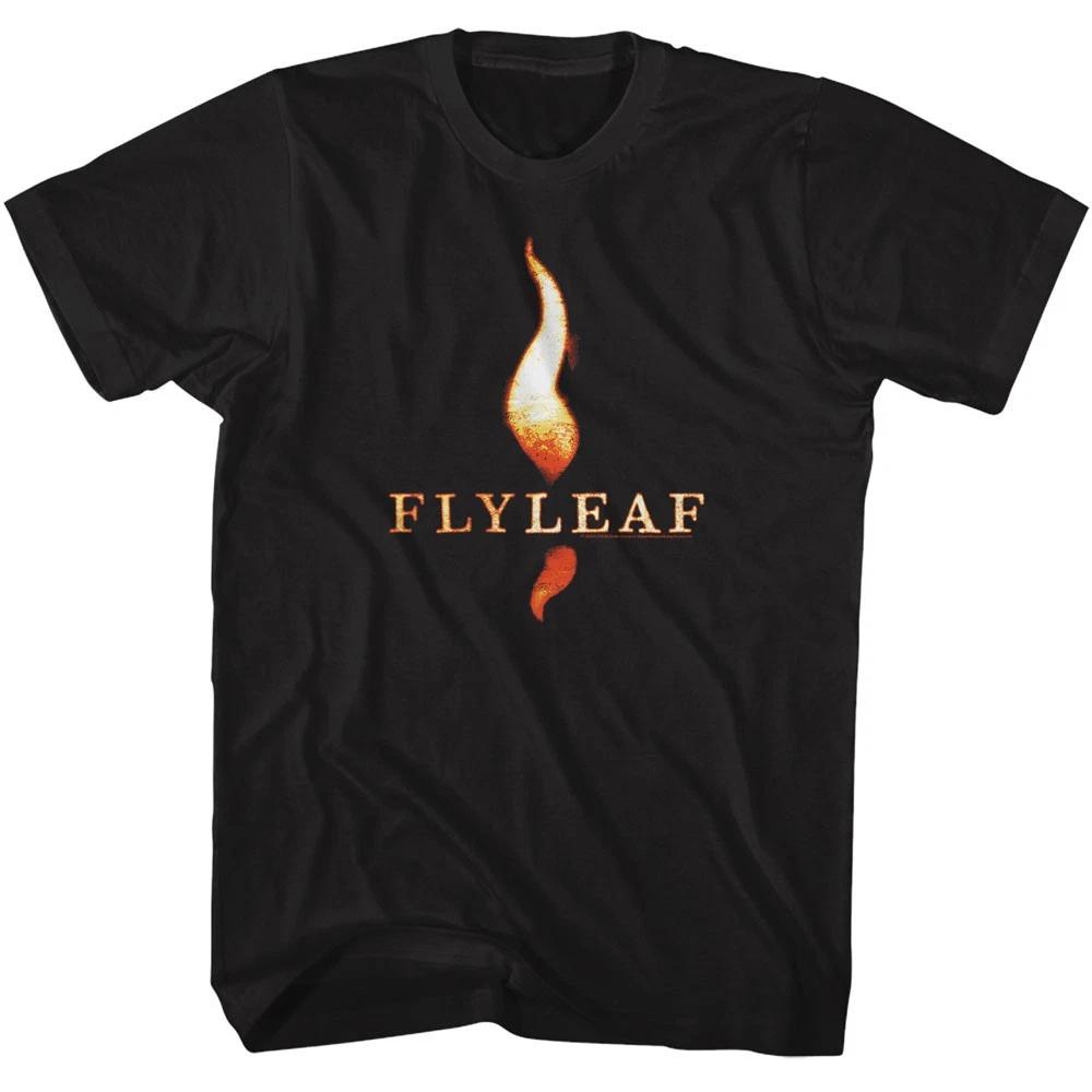 

Flyleaf Flame Logo Men s T shirt Rock Band Music Merch 2XL