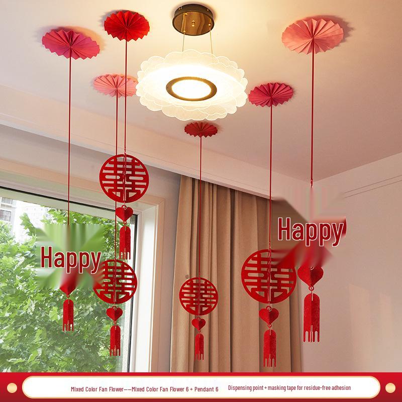 Wedding & Living Room Bunting Ornaments for Bride and Groom Celebration