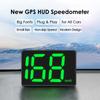 Universal Car GPS HUD Heads Up Display Car Speedometer Display Vehicle Speed Kilometers Miles Speedometer Small Size