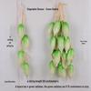 Farmhouse Hanging String Vegetables with Chili, Potato, Corn, Garlic & Peanut Model for Restaurant Courtyard Decor