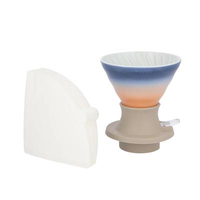 Coffee Dripper Switch Sunrise Kenji Sakaguchi Collaboration Model Arita Ware Immersion Dripper with 40 Paper Filters SSDC-200-SUN