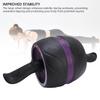 Abs Roller Wheel Low Noise Comfortable Handles Portable Abdominal Wheel Workout Equipment for Home