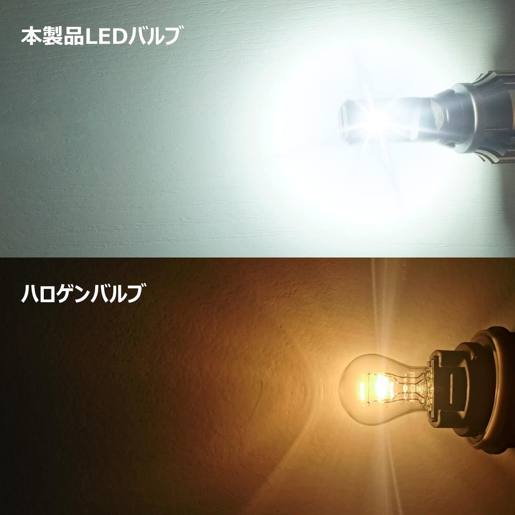 BLUESEATEC T16 LED Back Lamp, Explosive Light, 5,600 LM, White, 35 W, T15/T16 Hybrid