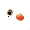 Cat Pumpkin Wall Clock Ornament Cute Silent Pillow Decoration for Kitchen Office Housewarming Gift