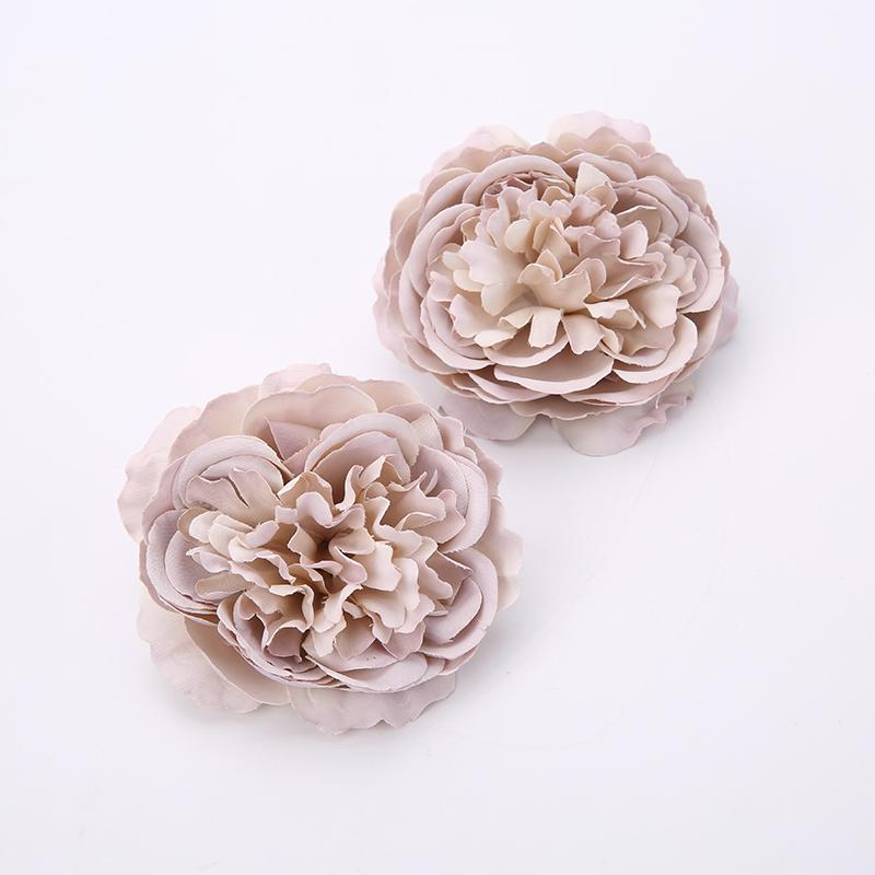 3/5Pcs Artificial Flower Head Party Birthdays for Home Room Decoration New Year's Wedding Decor Gifts Valentine's Day Supplies