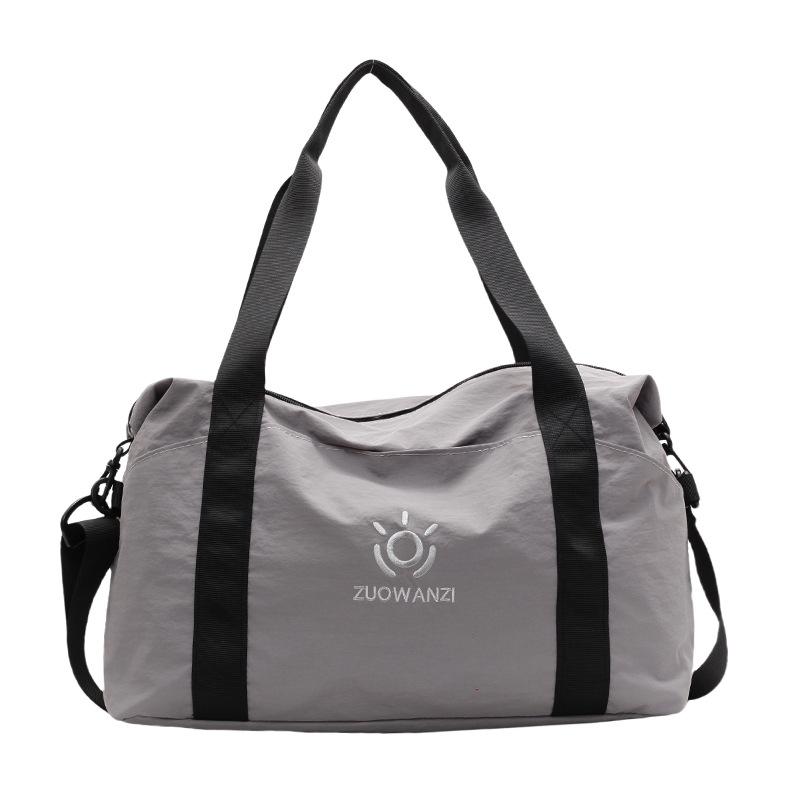 Stylish and simple going out travel bag Large capacity casual women's yoga training bag Dry and wet separation Crossbody duffel bag