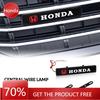 2025 Auto Neu Honda Auto Frontgrill Aufkleber Abzeichen Auto Scheinwerfergrill Emblem LED Licht Emblem Für Honda Mugen Accord Odyssey JAZZ CRV