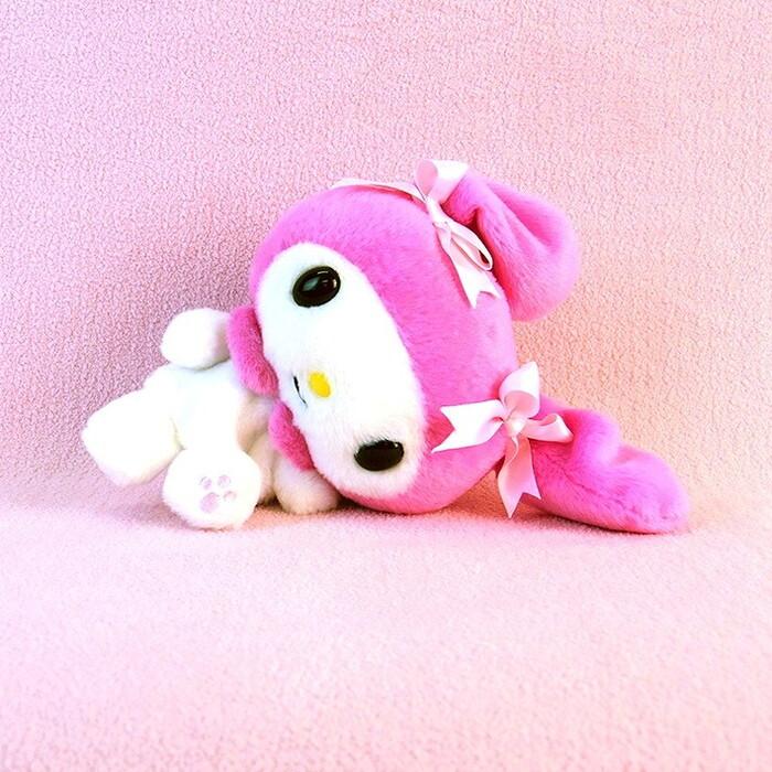 Sanrio Characters My Melody Fluffy Plush approximately 18cm in item number Toy, length, 152534-20