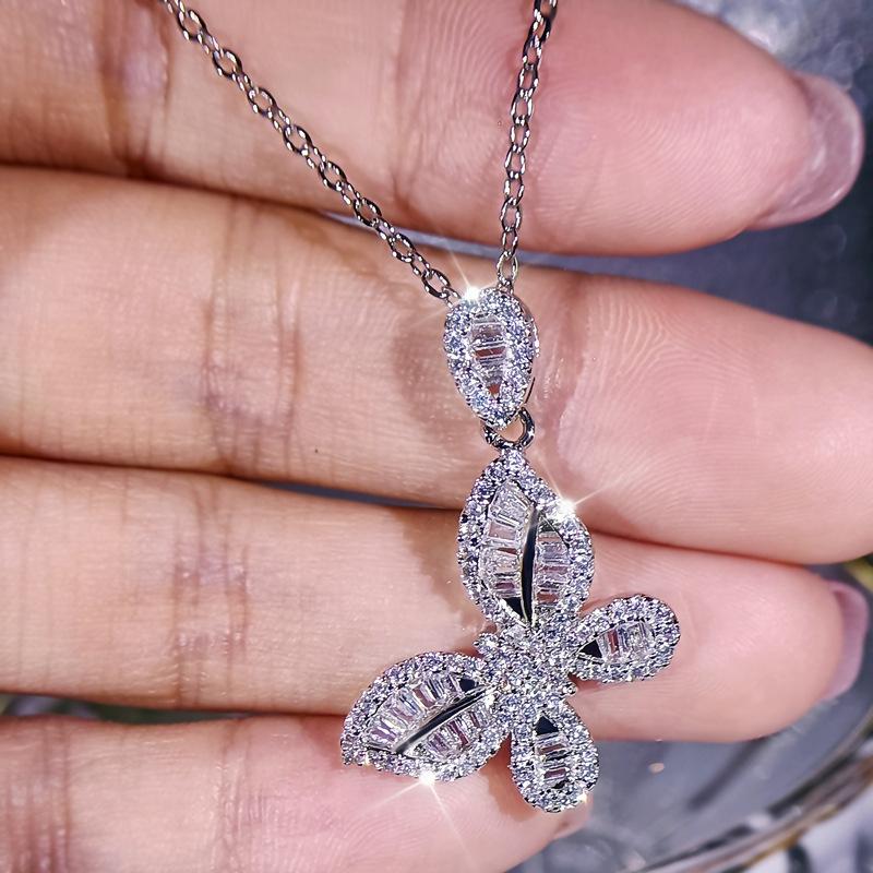 Bridal Jewelry Three-Piece Set Zircon Gold Plated Accessories Earrings Necklace Set Jewelry None