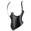 Leather Camisole Corset with Body Shaping and Abdomen Control