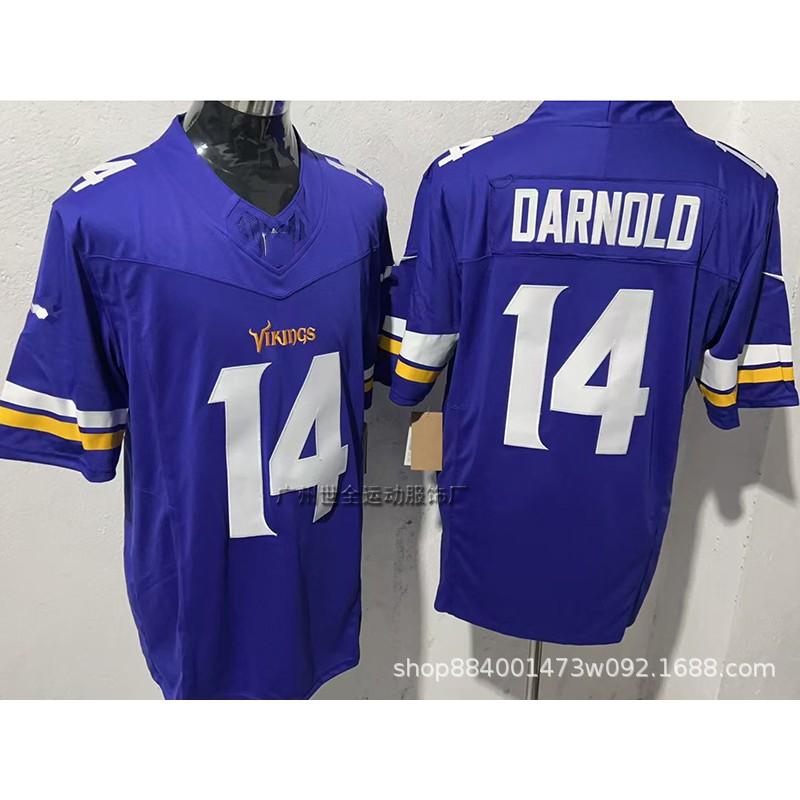 Vintage Viking Football Jersey Retro Embroidered Team Sports Uniform Men Women Rugby Training Wear