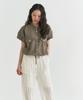 Peulleio Wide Fit Lace Pants _ Ivory