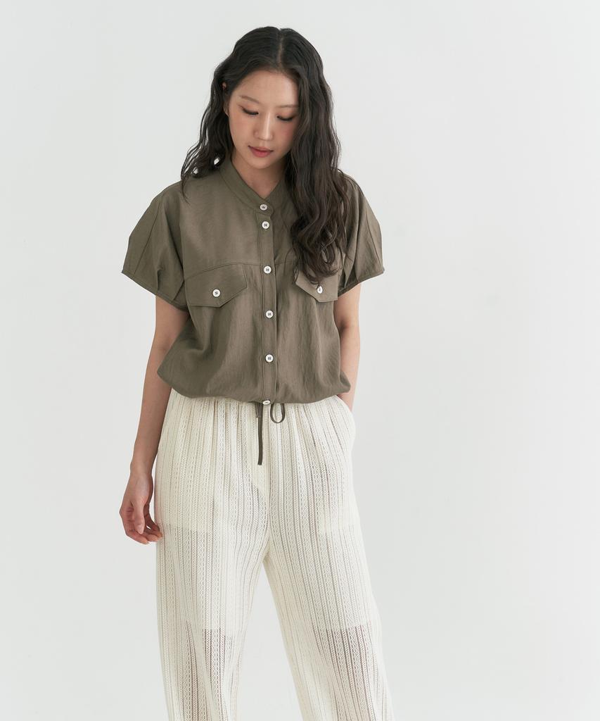 Peulleio Wide Fit Lace Pants _ Ivory