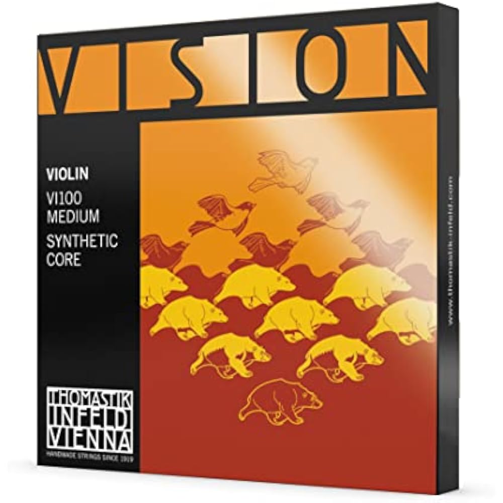 Струны для скрипки THOMASTIK Vision, струна Ля, алюминиевая намотка VI02 4/4