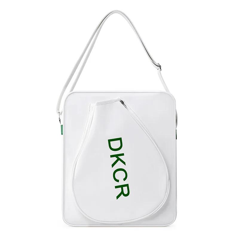 

Сумки для бадминтона Легкая сумка для теннисной ракетки Спортивная сумка Сумки для соревнований Тренировочные подвесные сумки Дорожная сумка Сумки-тоуты белый