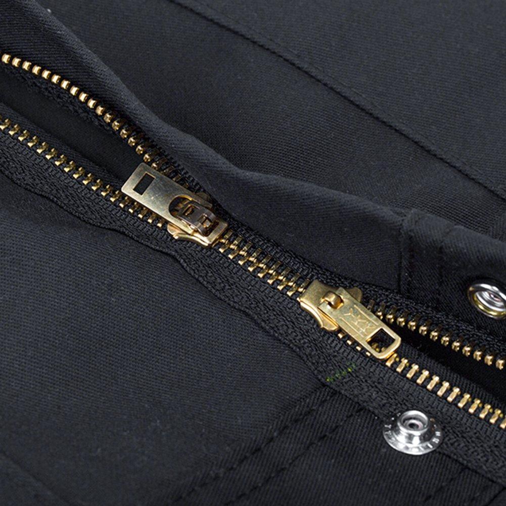 Dickies Deluxe Blended Coverall 48799, Men's Long Sleeve Workwear, Black (BK), Parallel Import