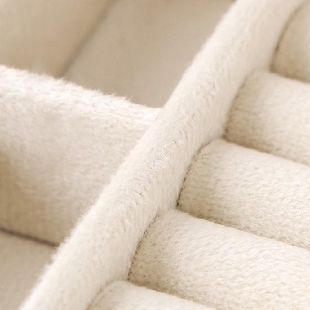 Portable Jewelry Storage Box Mini Jewelry Display Case Earrings Necklace Ring Jewelry Box  Home