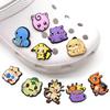 Adorable Cartoon Clog Charms - Soft PVC Rubber Shoe Buckles