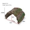 Fish Tank Decor Reptile Hideaway Cave PVC Amphibians Shedding Shelter  Tortoise