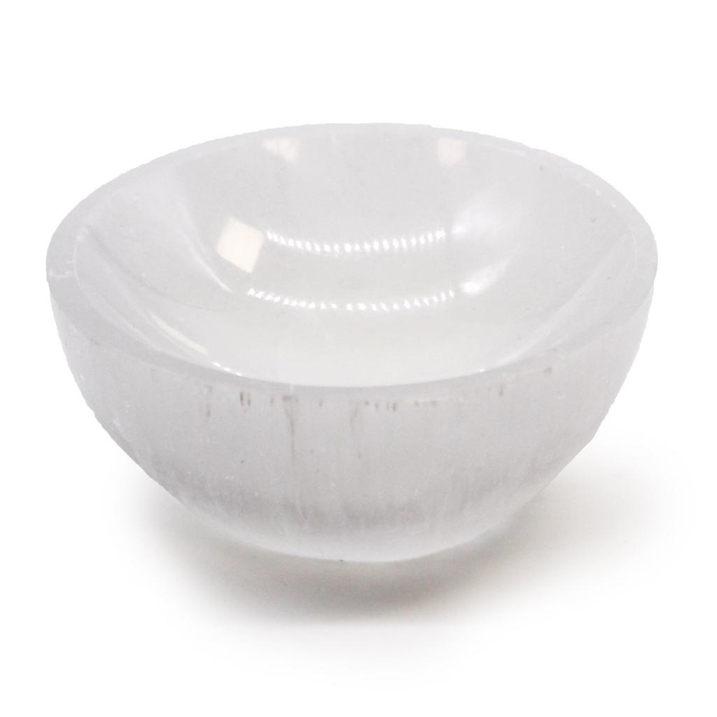 Selenite Bowl Round 8 Cm