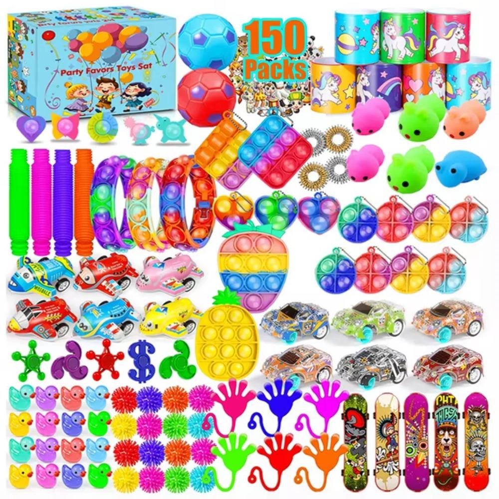 30/200/300PCS Party Favors Toy Assortment Giveaway Pinata Filler Bulk Toys for Kids Birthday Party Present Souvenir Toys Gift