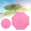 Outdoor Umbrella Table 6 Ribs Windproof Water Resistance Cover Replaces for Pool Yard