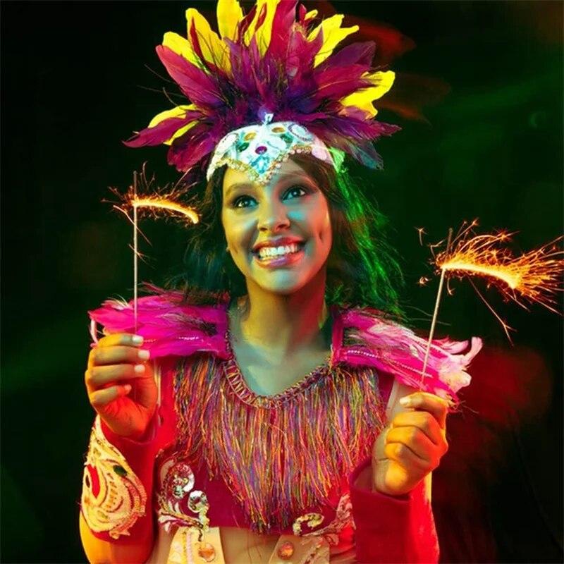 1Yards Goose Feathers Trim For Sewing In Dresses Fringes Clothes Needlework Headband With DIY Decor Wedding Carnival Accessories