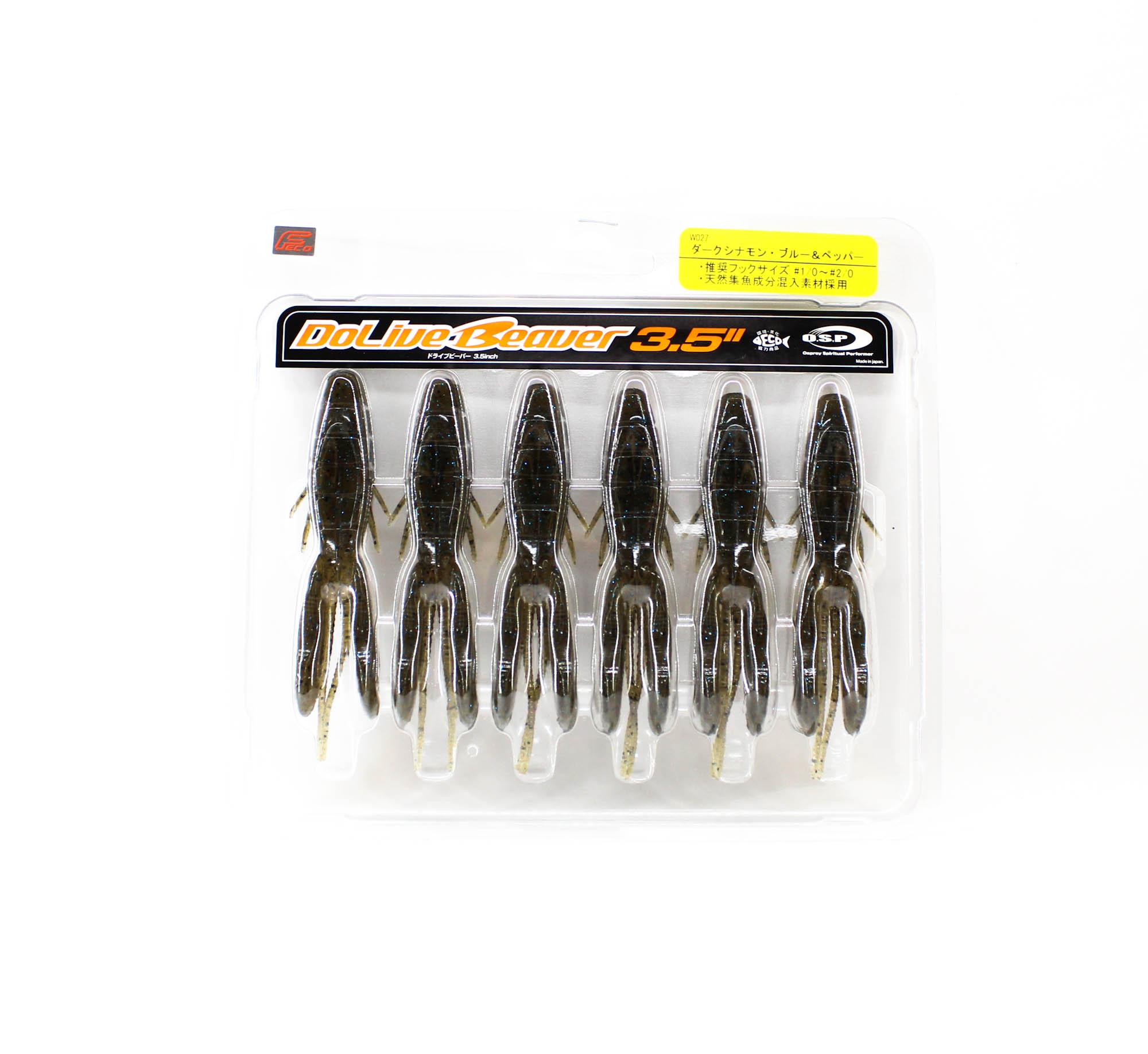 

Мягкая приманка OSP Dolive Beaver 3,5 дюйма W-027 (9672)