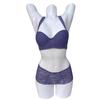 Conjunto calcinha/Cuecas e soutien/Sutiã tomara que caia com bojo/push-up Mavi Lingerie Jopy