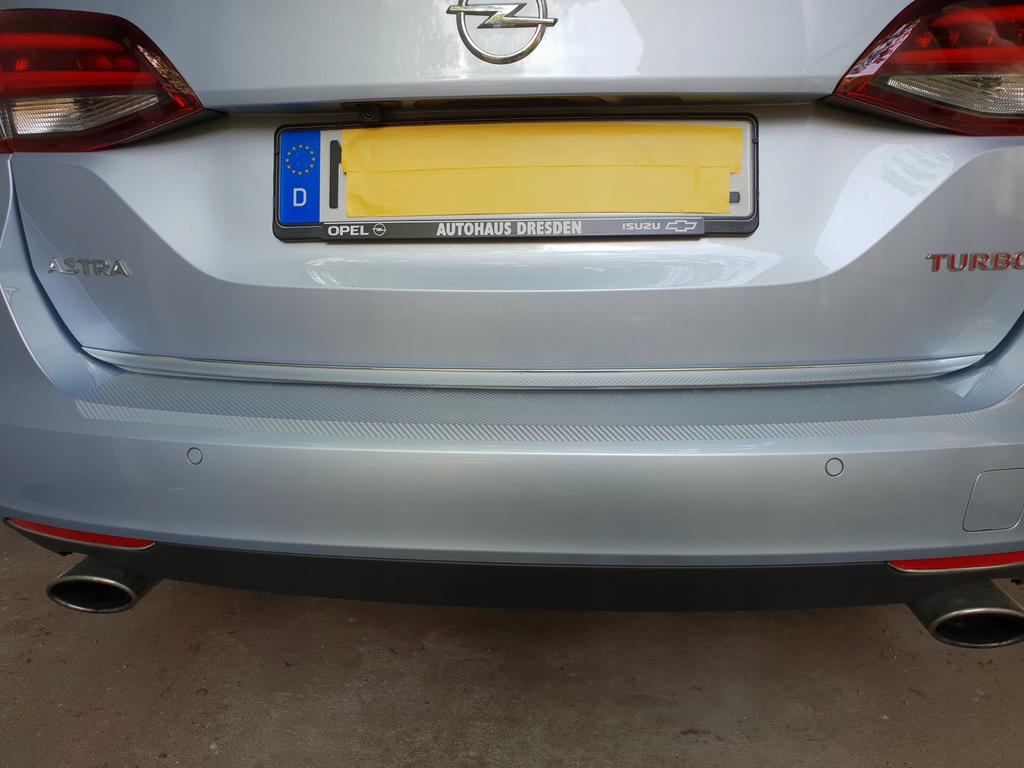 Opel ASTRA K Kombi - CHROME Tailgate Trim Tuning