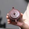 110ml Yixing Purple Clay Teapot Small Capacity Handmade Pumpkin Shape Tea Pot Beauty Tea Infuser Zisha Kettle Chinese Teaware