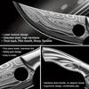 1PC Damascus Pattern Kitchen Knife Stainless Steel Japanese Utility Knives Butcher Knife Boning Knife