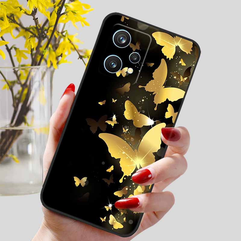 Lovely Beautiful Phone Cases For Realme 9 5G Case Silicone TPU Soft Bumper for Realme 9 Pro+ Plus 5G Realme9 9Pro Protect Capa