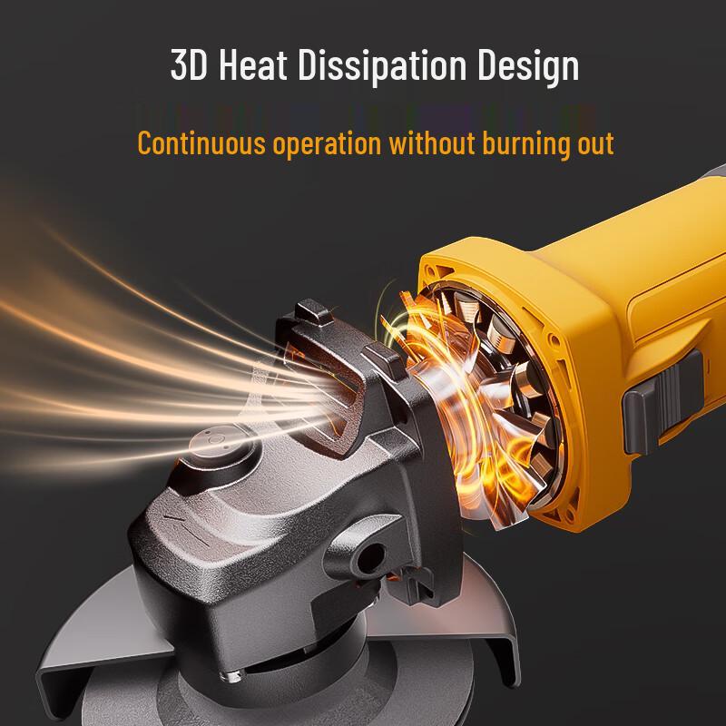 Deli Electric Angle Grinder CN plug (adapter included)