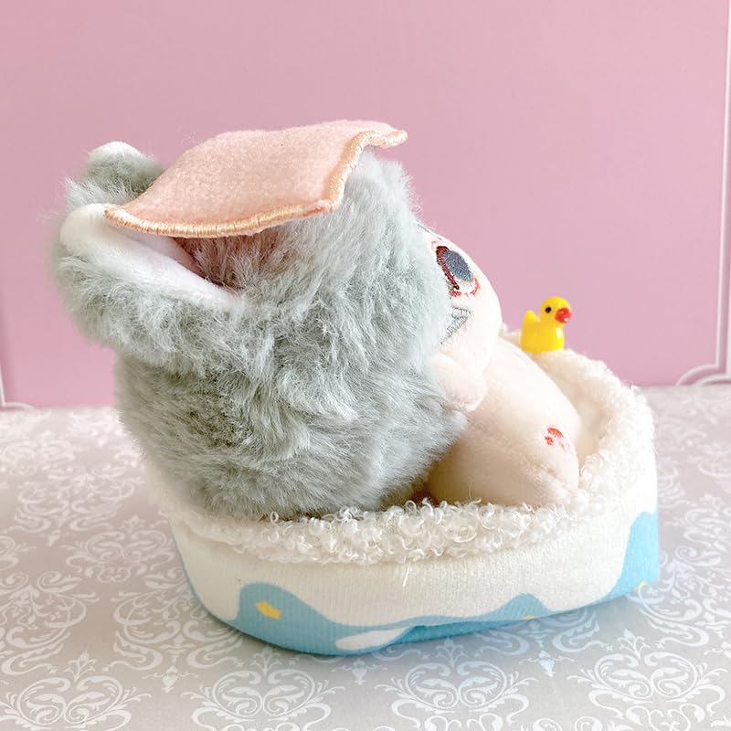 Bath Set for Plush Toys (10-15cm) - Includes Clothes [Item]