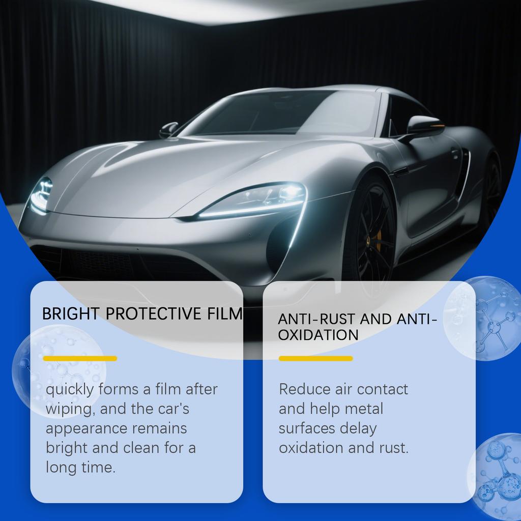 Car Coating Agent Cleans Dirt And Water Spots Waterproofs And Leaves The Car Body Mirror-like Gloss 120ml