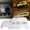 White Car Shell LC80 313 Wheelbase CX10 TRX4 for 1 10 Climbing RC Car Toy PartsWhite