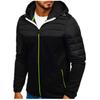 Men Hoodies Casual Hoodies for Men with Zip Pockets Full Zip Long Sleeve Sweatshirt Sports Hooded Jacket